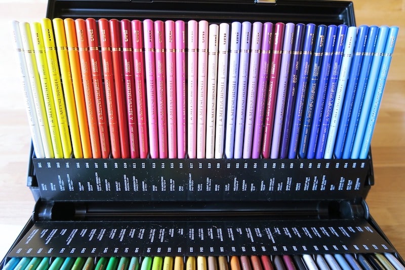 uniの色鉛筆